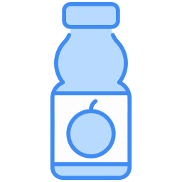bottiglia di succo icona