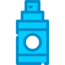 contenedor de spray icono