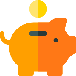 Piggy bank icon