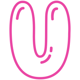 편지 u icon