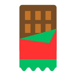 barra de chocolate icono