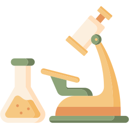 equipamento de laboratório de ciências Ícone