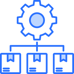 gestión de productos icono