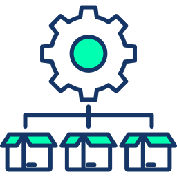 gestão de produtos Ícone