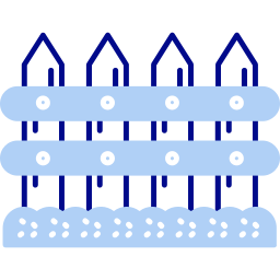 clôture Icône