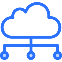 Cloud computing icon