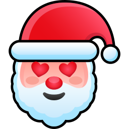 サンタクロースの顔 icon