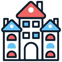 Многоквартирный дом иконка