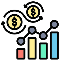 retorno de la inversión icono