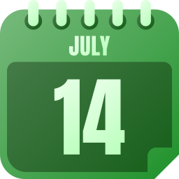 7월 14일 icon