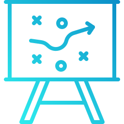 plan d'affaires Icône