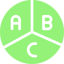 diagramme circulaire Icône