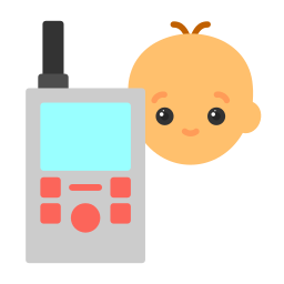 monitor de bebe Ícone