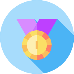 Gold medal icon