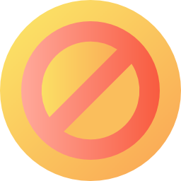 禁止された icon