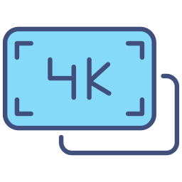 4k icono