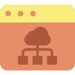 Cloud computing icon