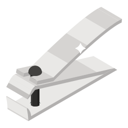 Nail clipper icon