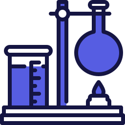 chimie Icône