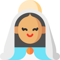 Дева Мария иконка