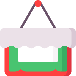 Hanging sign icon