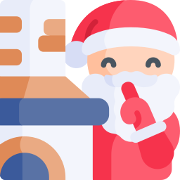 santa secreto icono