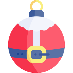 Christmas ball icon