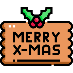 Merry christmas icon