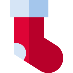 Christmas sock icon