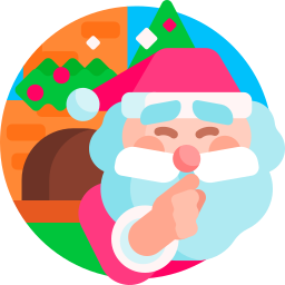 santa secreto icono