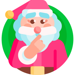 santa secreto icono