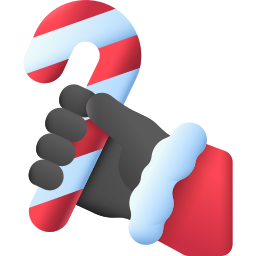 Candy cane icon