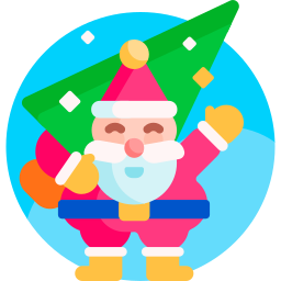 Santa claus icon