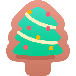 Рождественское печенье иконка
