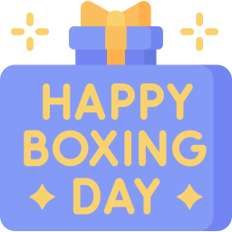 Boxing day icon