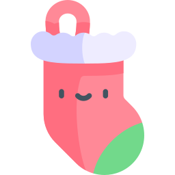 Christmas sock icon