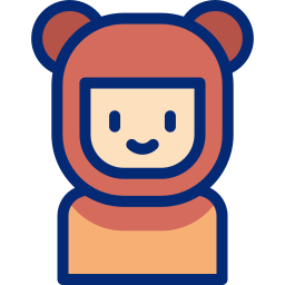 Bear costume icon