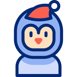 Penguin costume icon