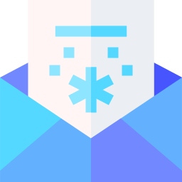 tarjeta de navidad icono