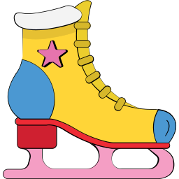 Ice skates icon