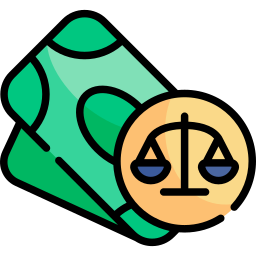 derecho financiero icono