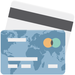 servizi bancari con carta bancomat icona