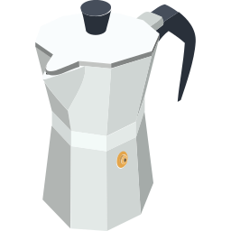 Кофейный чайник иконка