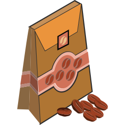 frijoles en paquete icono
