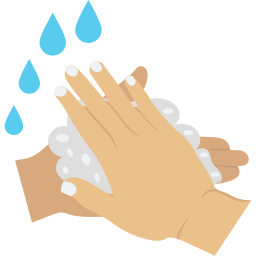 lavarsi le mani per il coronavirus icona