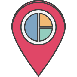 Bank location icon