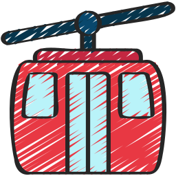 Ski lift icon