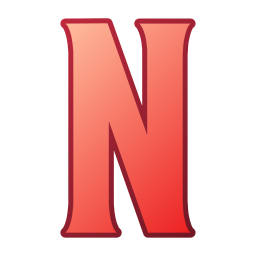 文字n icon