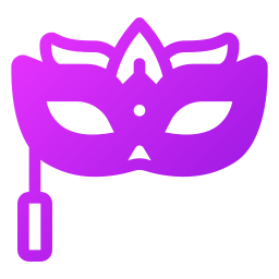 Party mask icon