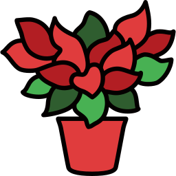 Poinsettia icon